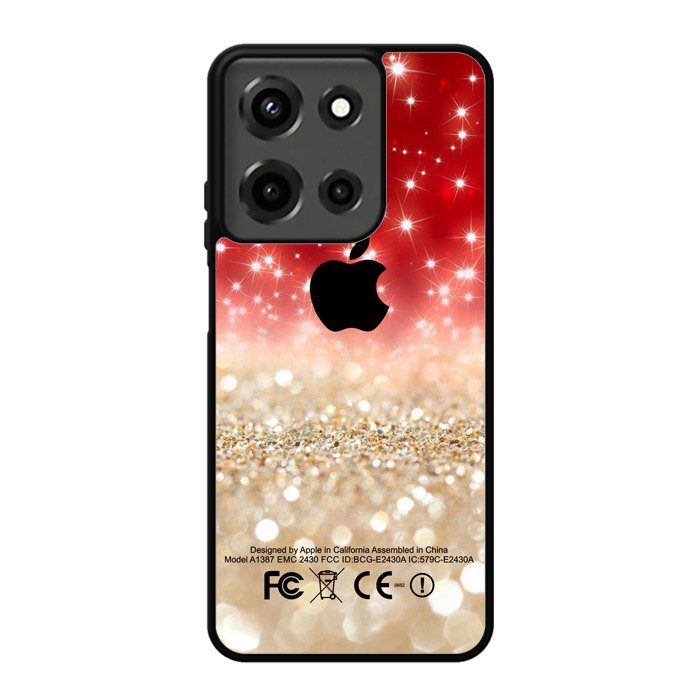 Red And Silver X3899 Motorola Moto G 5G 2025 Case