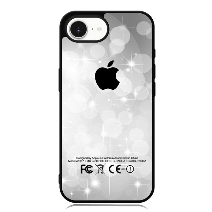 Silver Glitter X3897 iPhone 16e Case