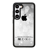 Silver Glitter X3897 Samsung Galaxy S25 5G Case