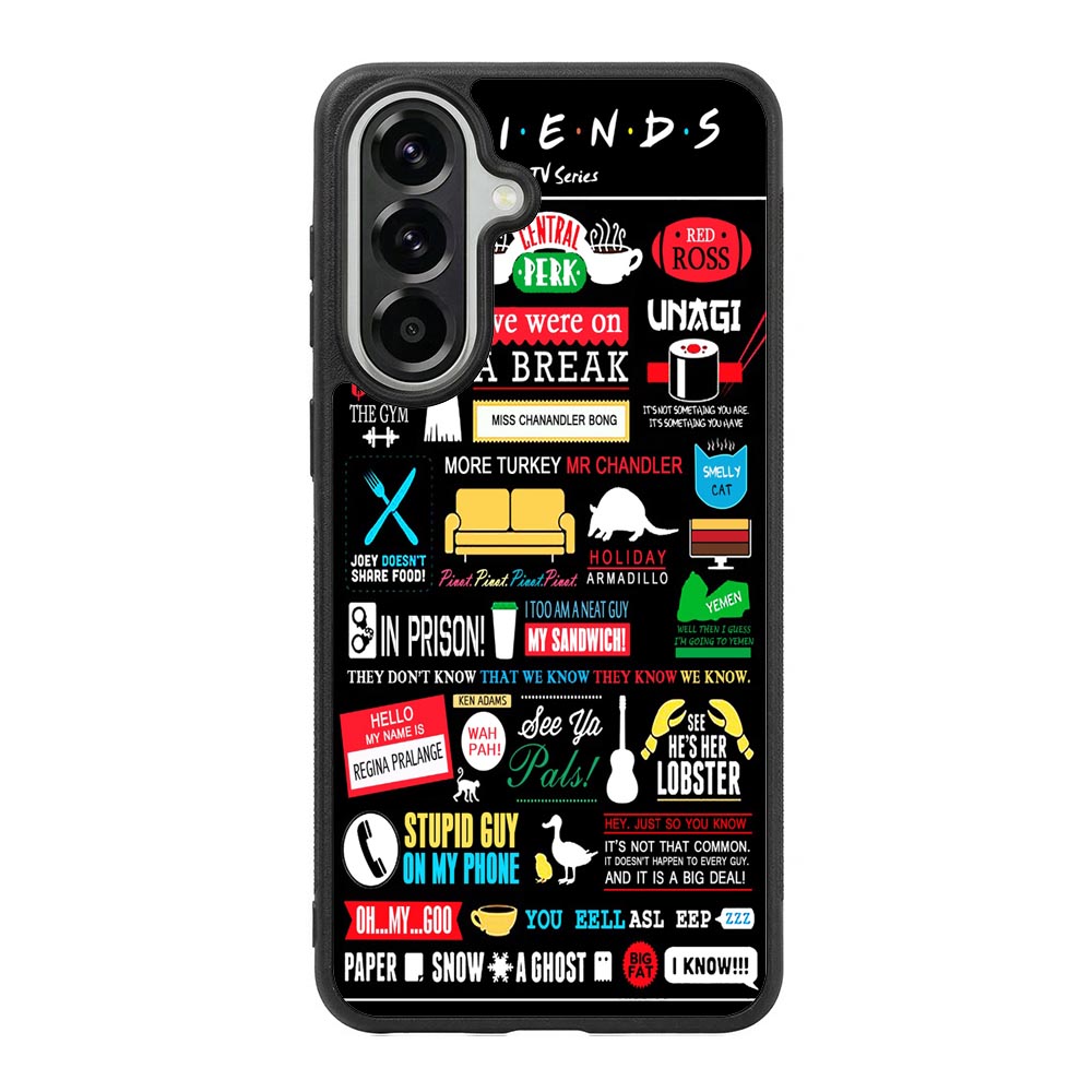 Friends TV Show X4372 Samsung Galaxy A57 Case