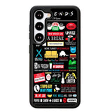 Friends TV Show X4372 Samsung Galaxy S25 Plus 5G , Samsung Galaxy S25+ 5G Case