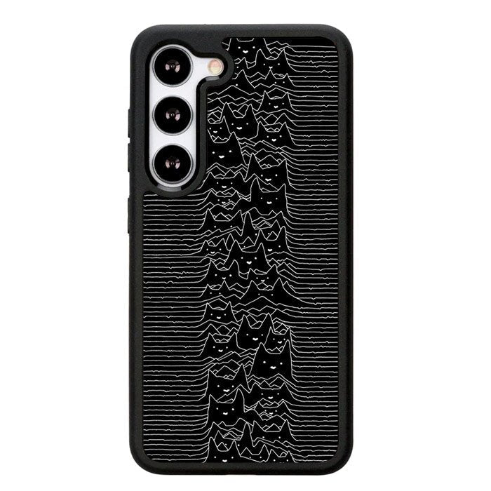 Joy Division Cat  X4402 Samsung Galaxy S25 5G Case