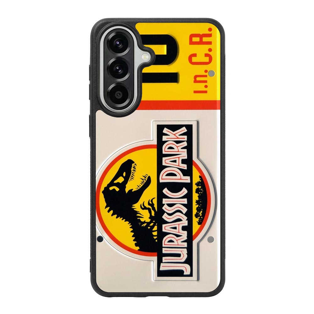 Jurassic Park Jeep License X4378 Samsung Galaxy A57 Case