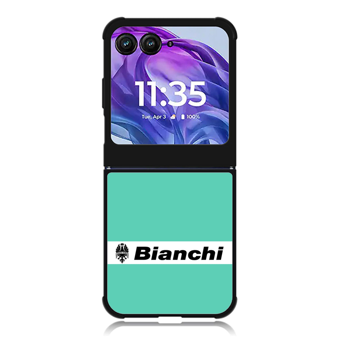 Bianchi Bike Logo Bicycle Motorola Moto Razr 2024 , Moto Razr 50 Case FE0198