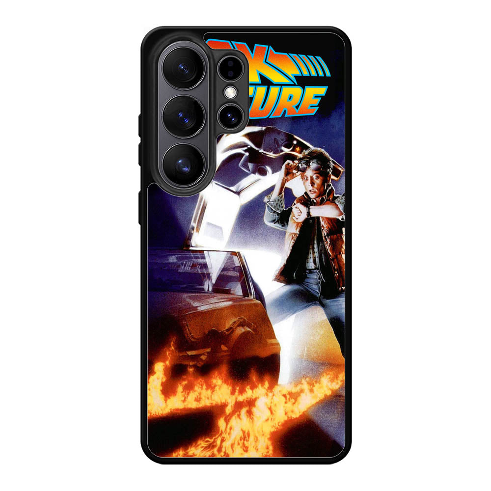Back to The Future Vintage Poster Samsung Galaxy S26 Ultra Case BC0151