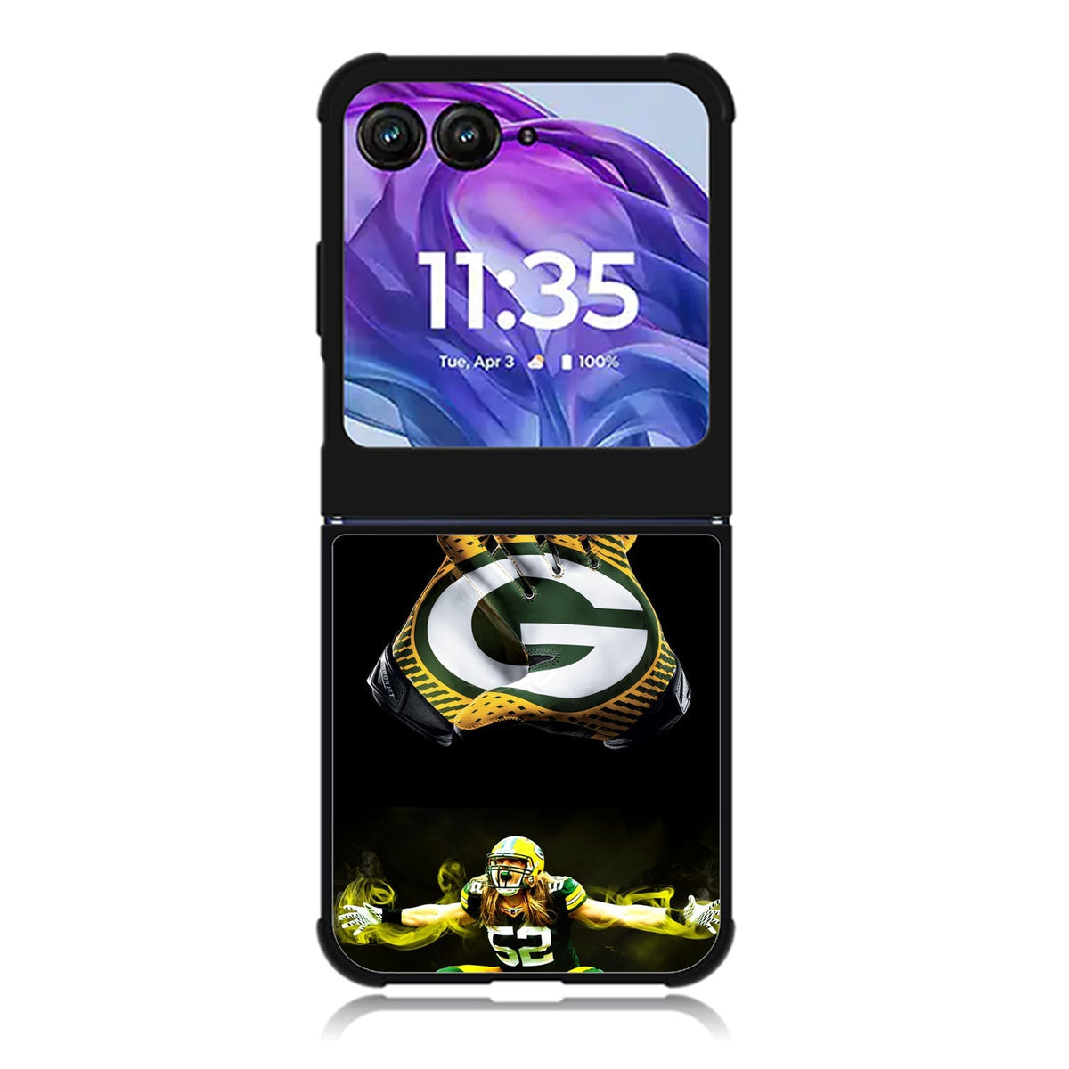Green Bay Packers Motorola Moto Razr 2024 , Moto Razr 50 Case FE0214