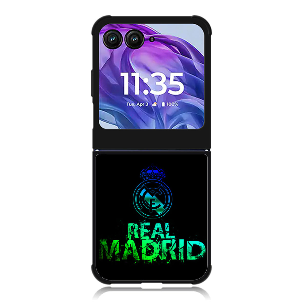 Real Madrid Motorola Moto Razr Plus 2025/2024 Case, Moto Razr 50 Ultra 5G BC0158
