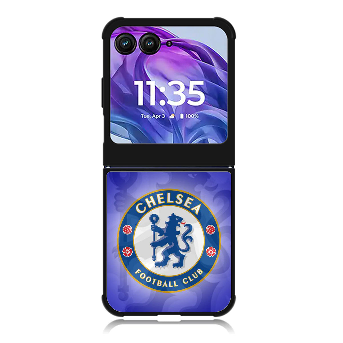 Chelsea Fc Logo Motorola Moto Razr Plus 2025/2024 Case, Moto Razr 50 Ultra 5G BC0202