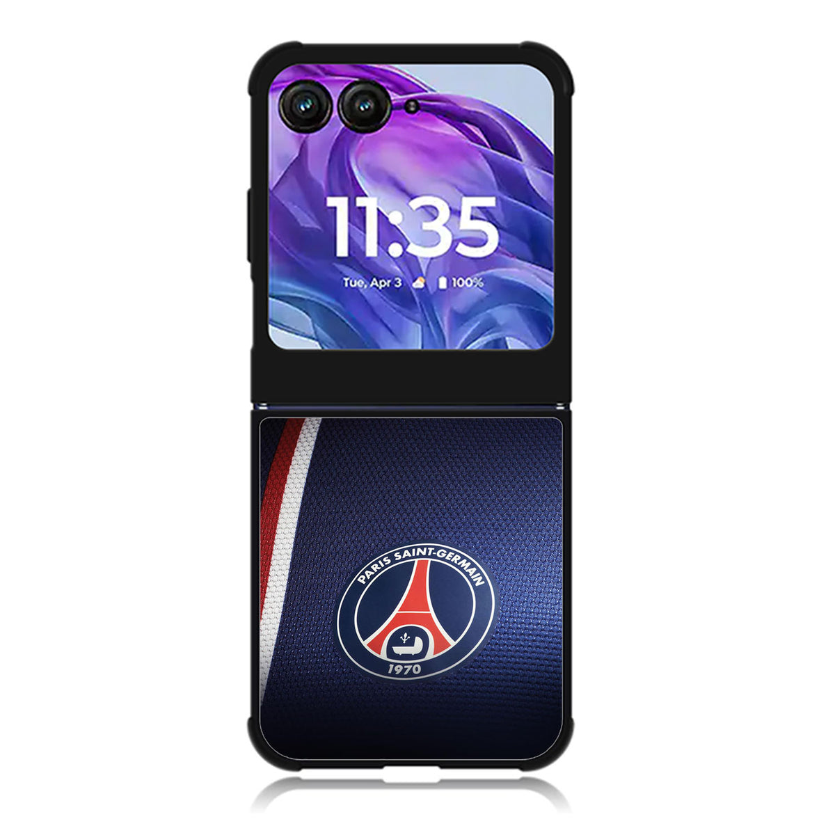 Psg Motorola Moto Razr Plus 2025/2024 Case, Moto Razr 50 Ultra 5G BC0260