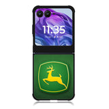 JOhn Deere Logo Green Motorola Moto Razr Plus 2025/2024 Case, Moto Razr 50 Ultra 5G BC0222