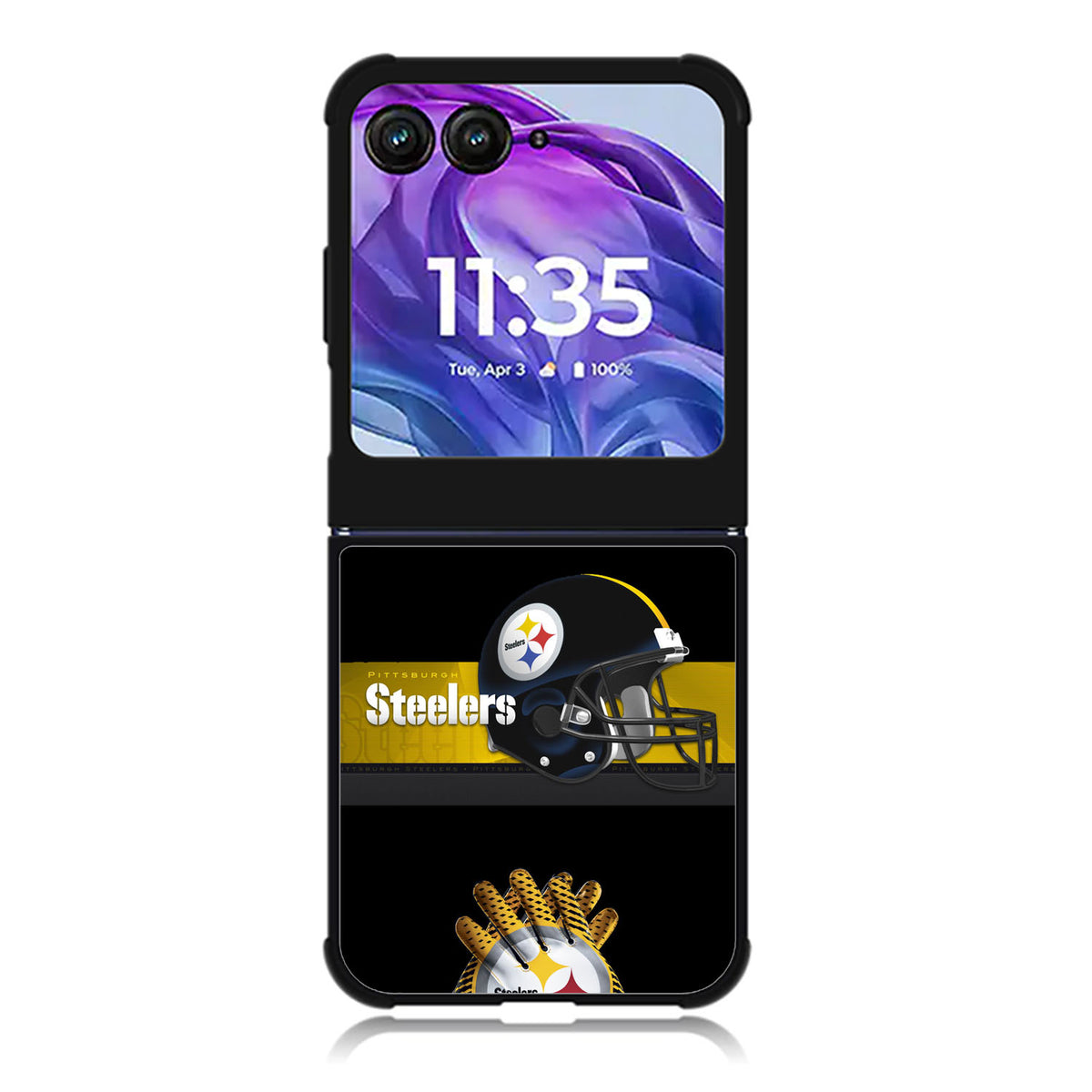 Pittsburgh Steelers Motorola Moto Razr Plus 2025/2024 Case, Moto Razr 50 Ultra 5G BC0259