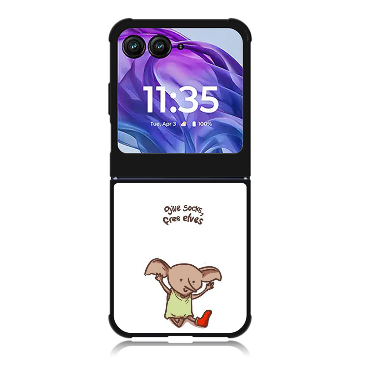 Dobby Give Socks Free Elves Motorola Moto Razr 2024 , Moto Razr 50 Case FE0165