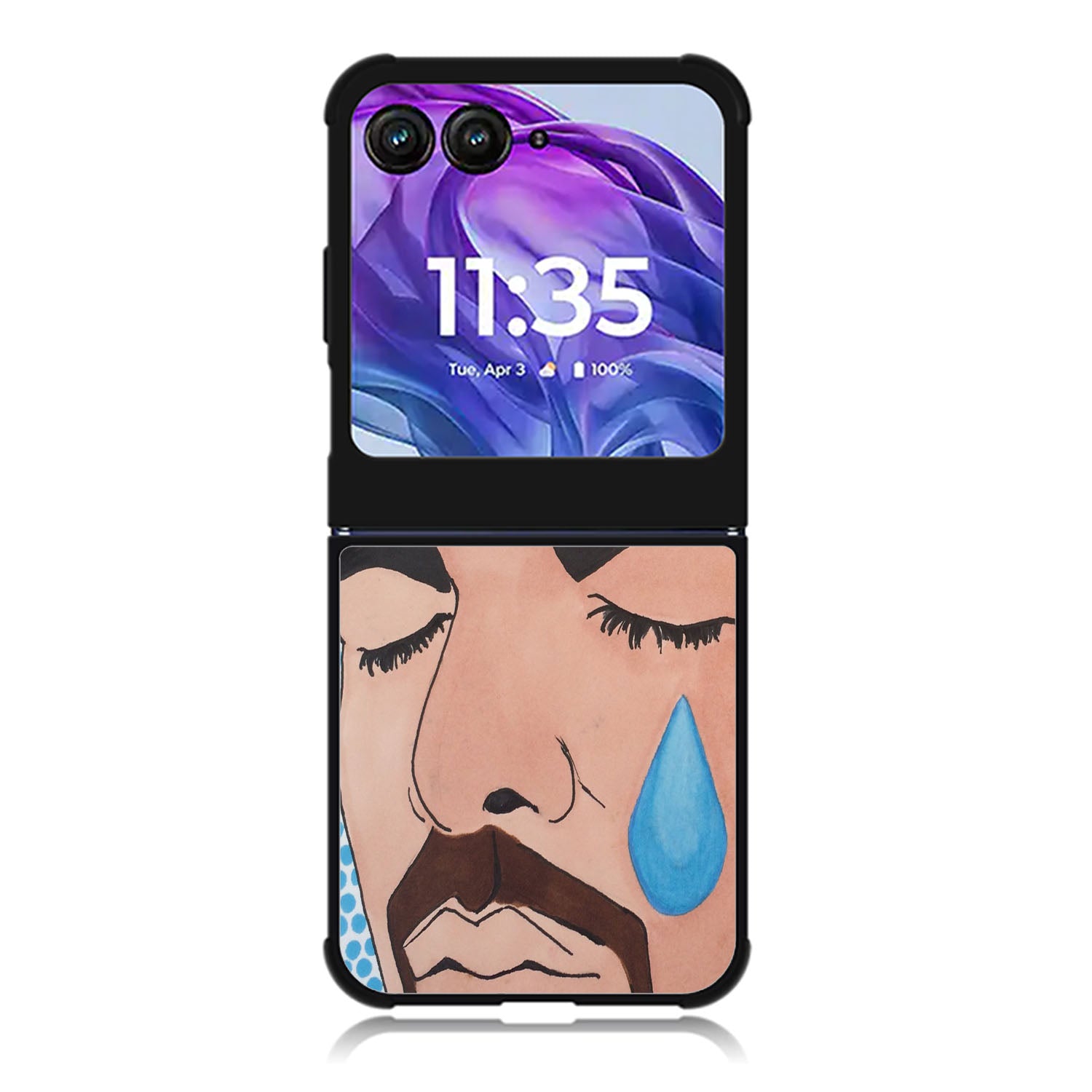 Drake Crying Motorola Moto Razr 2024 , Moto Razr 50 Case FE0167