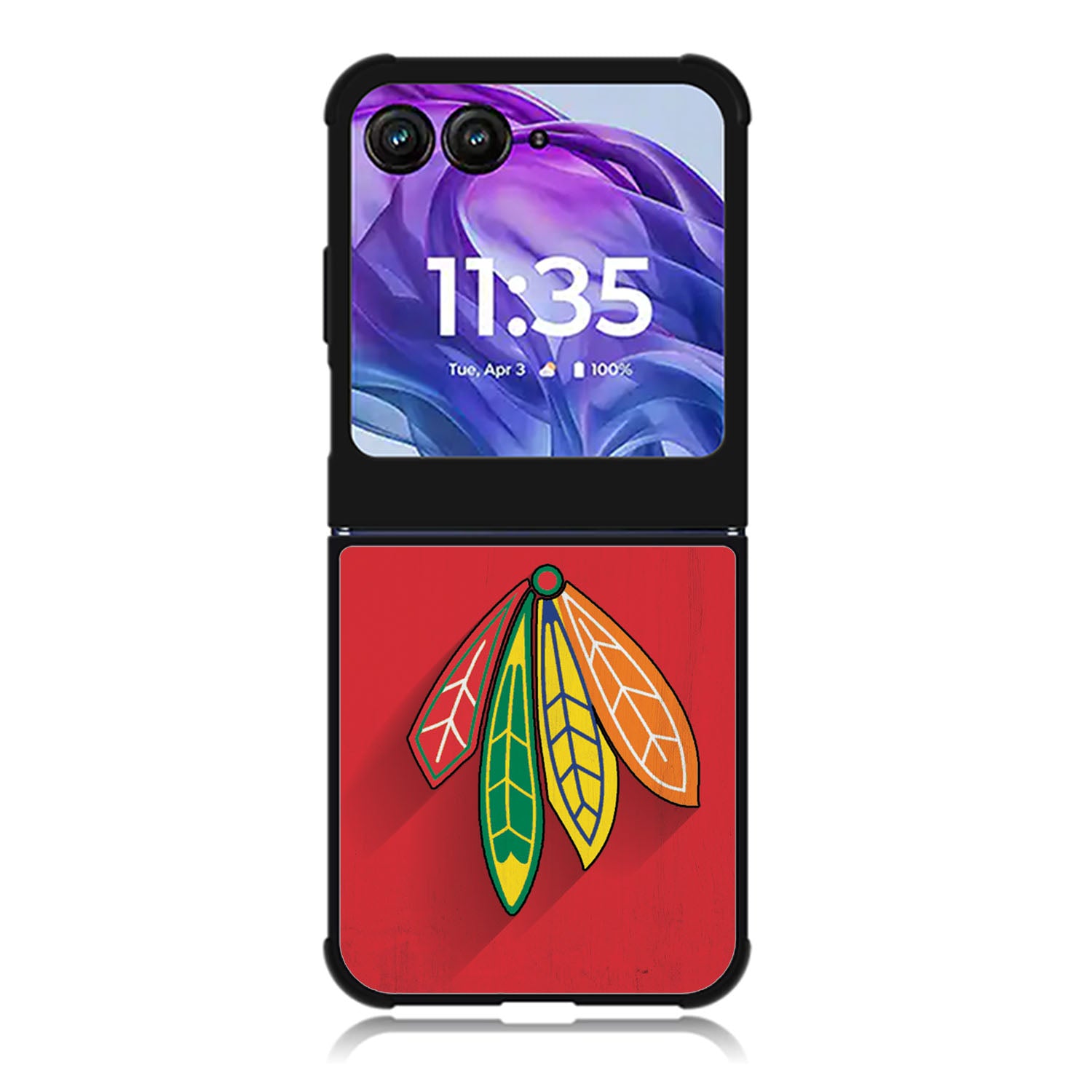 chicago blackhawks Motorola Moto Razr Plus 2025/2024 Case, Moto Razr 50 Ultra 5G BC0288