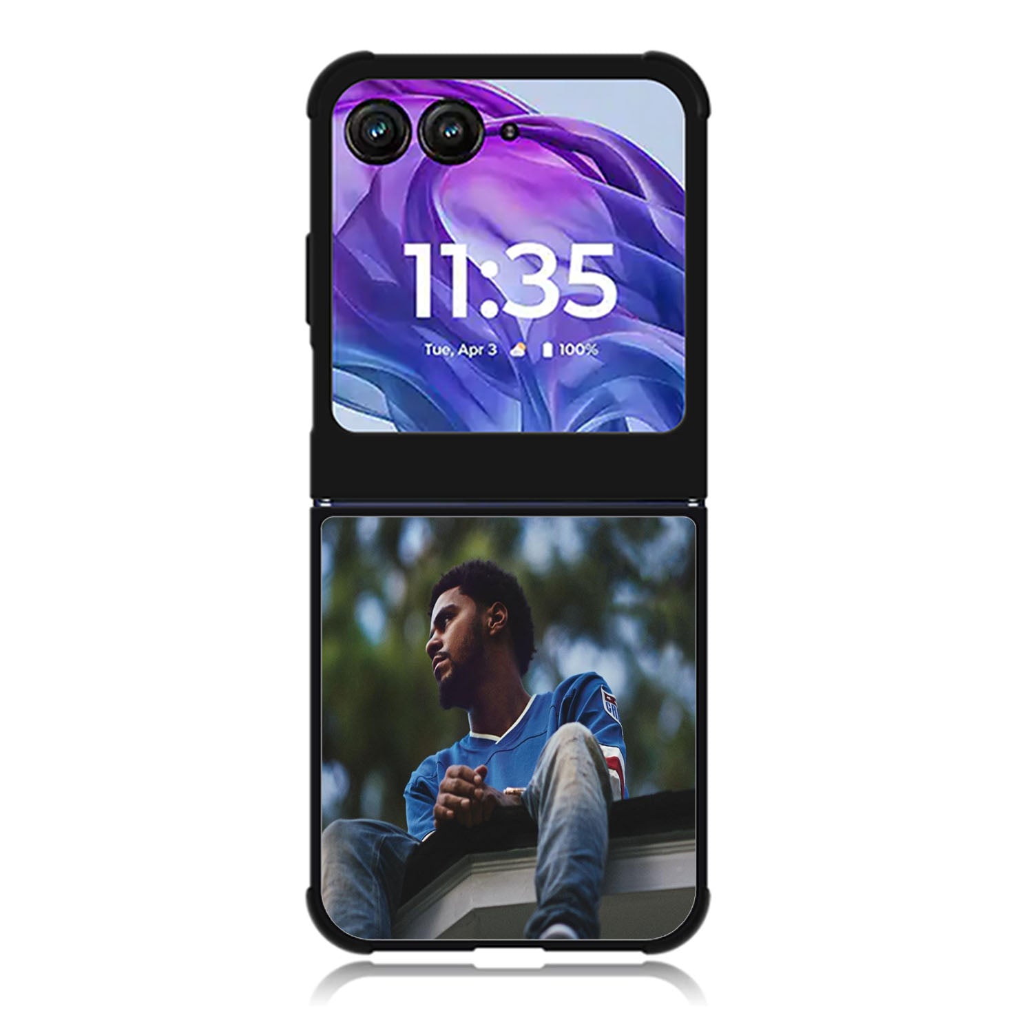 J Cole 2014 Forest Hills Drive  Motorola Moto Razr 2024 , Moto Razr 50 Case FE0171