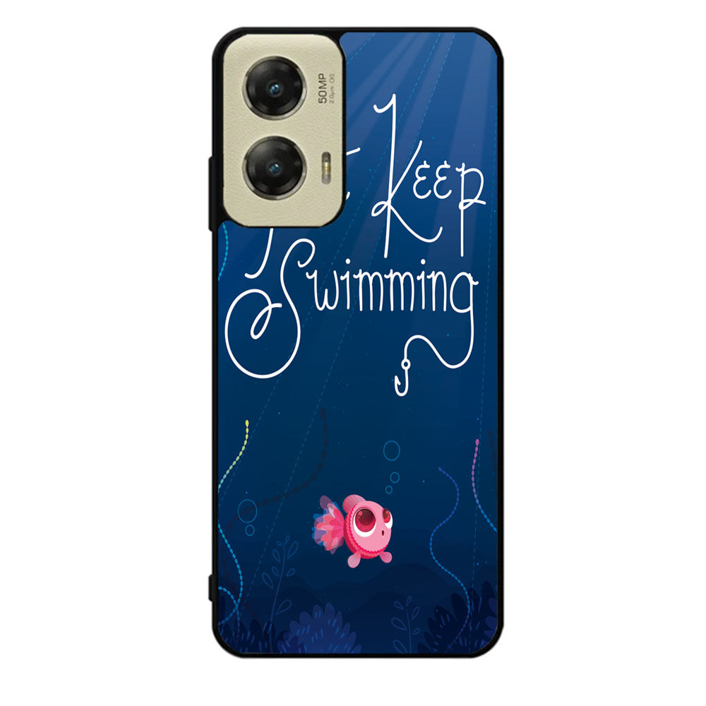 Just Keep Swimming Case Motorola Moto G Stylus 2024 5G BC0172