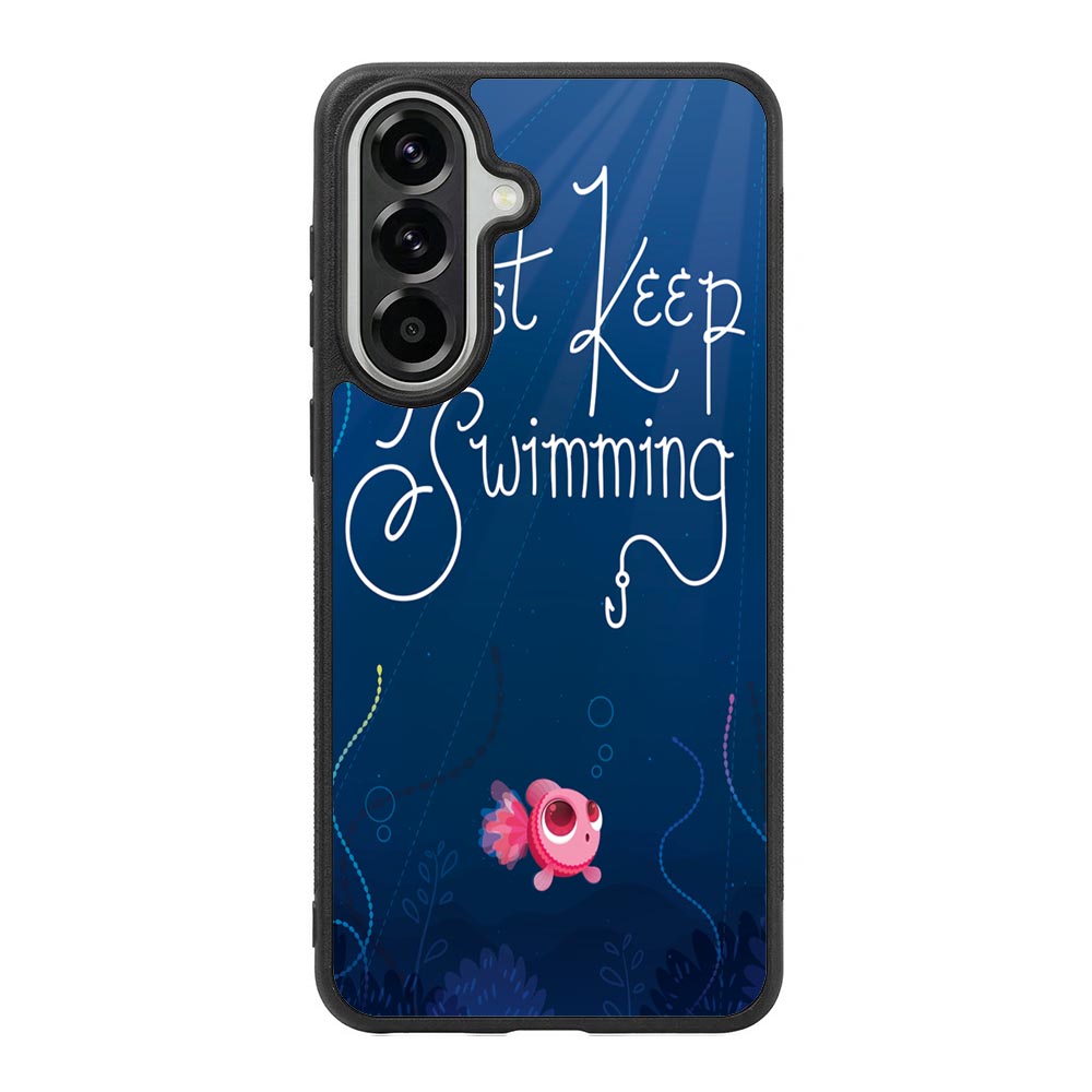 Just Keep Swimming Samsung Galaxy A57 Case BC0172