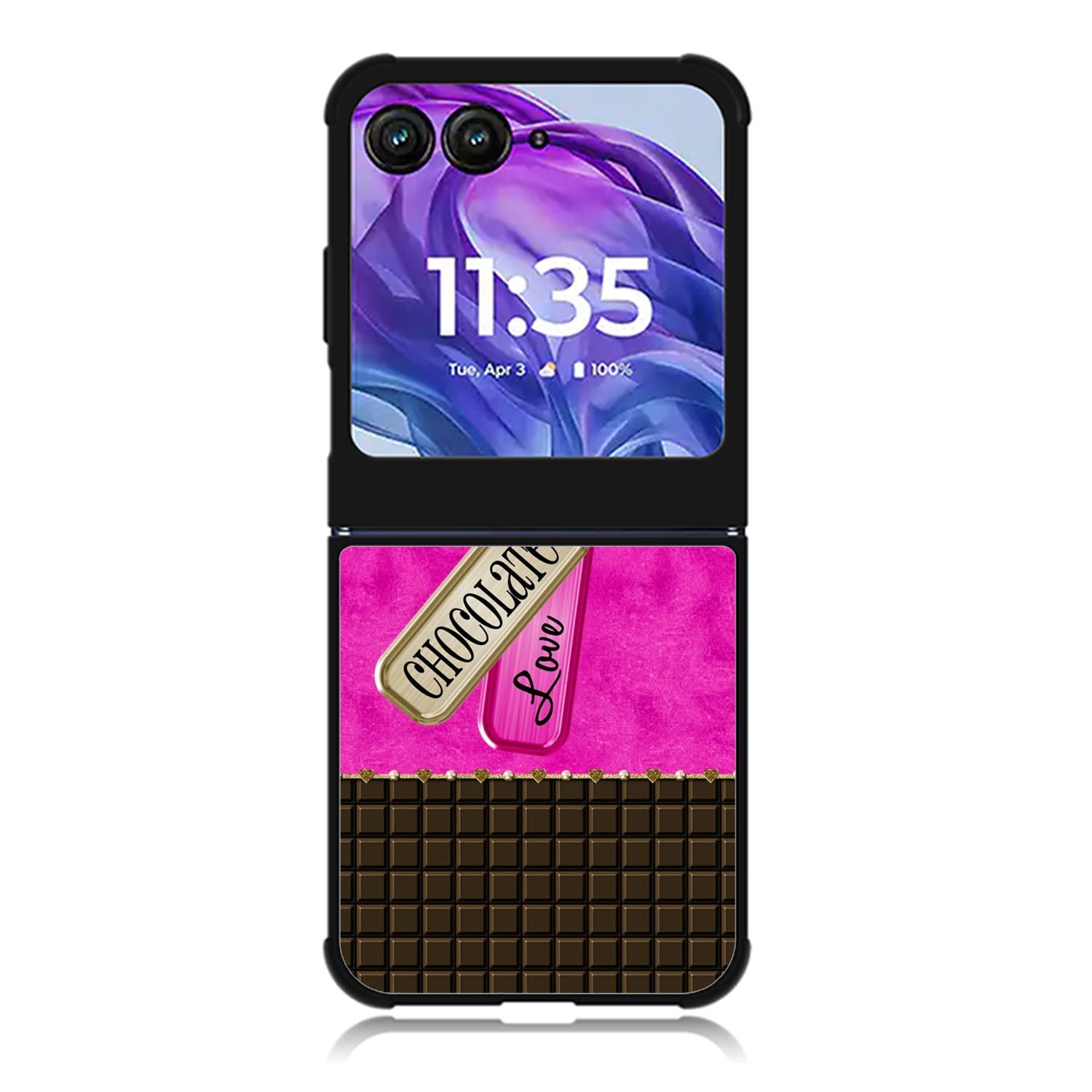 chocolate lover Motorola Moto Razr 2024 , Moto Razr 50 Case FE0289