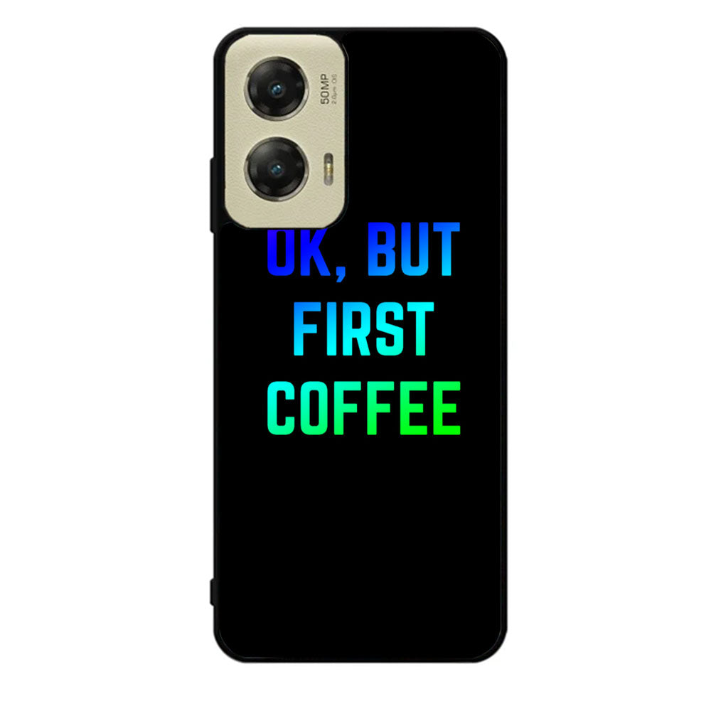 Ok but first coffee Case Motorola Moto G Stylus 2024 5G BC0180