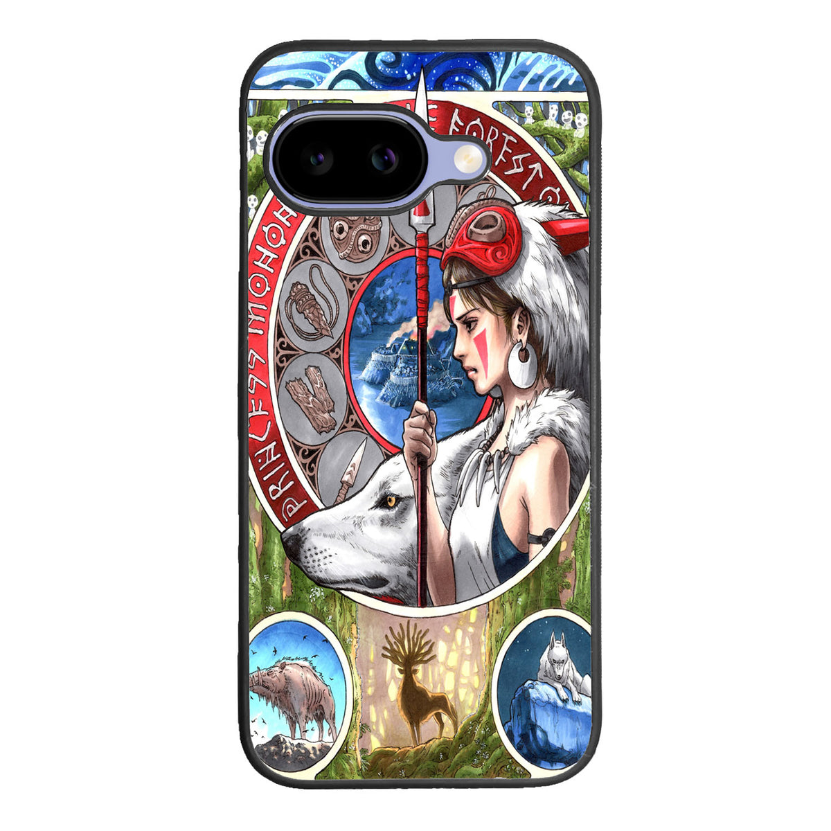 Princess Mononoke Nouveau Case Google Pixel 9A BC0182