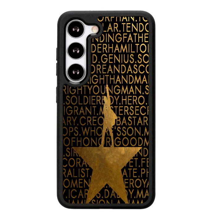 Hamilton Lyrics X4817 Samsung Galaxy S25 Plus 5G , Samsung Galaxy S25+ 5G Case