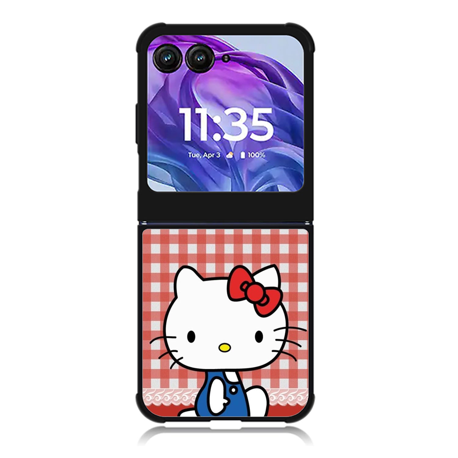 hello kitty kawaii pink Motorola Moto Razr 2024 , Moto Razr 50 Case FE0293