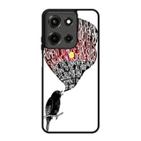 The Beatles Blackbird Lyrics X4765 Motorola Moto G 5G 2025 Case