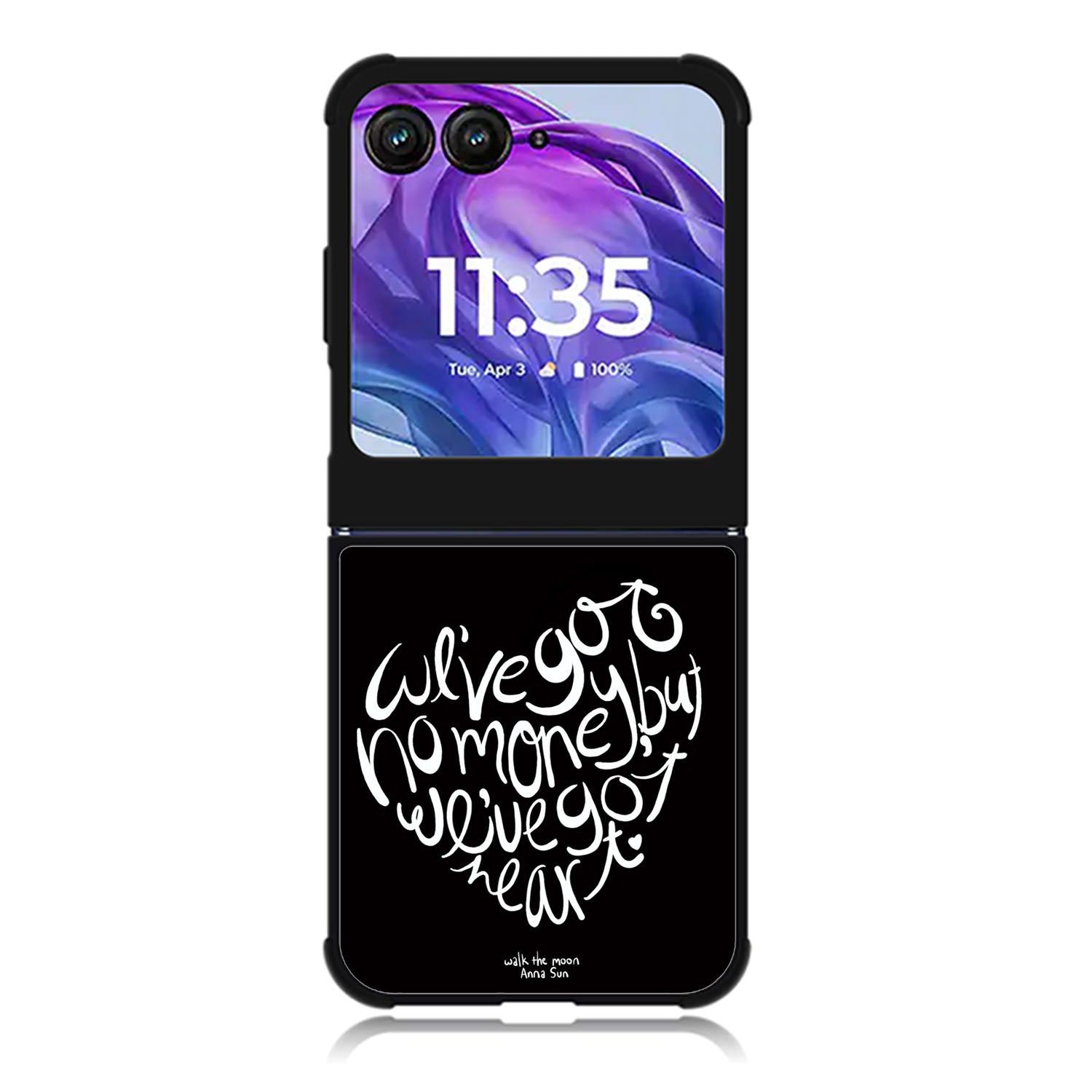 Walk the Moon Anna Sun Lyrics  Motorola Moto Razr 2024 , Moto Razr 50 Case FE0237