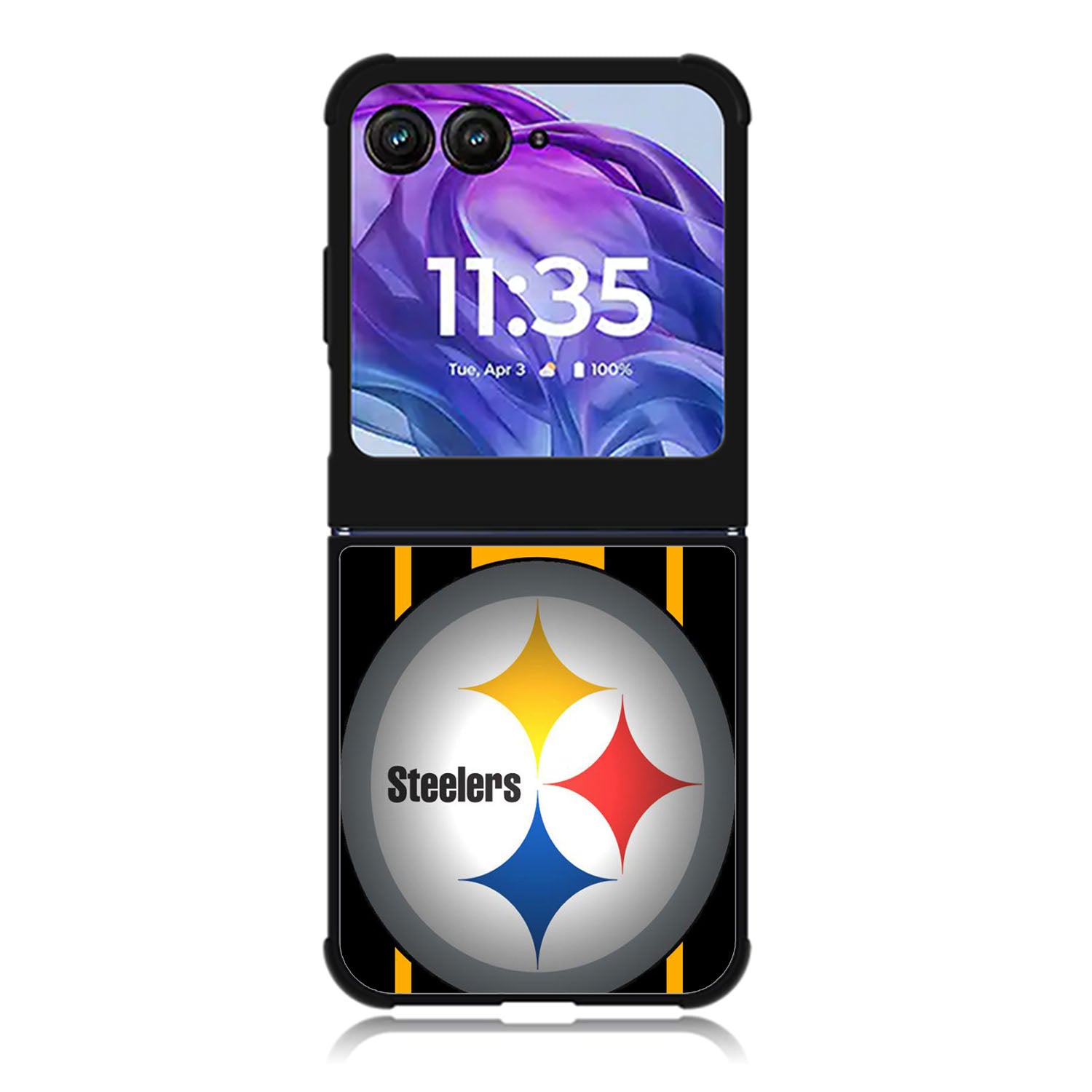 Pittsburgh Steelers Logo Motorola Moto Razr 2024 , Moto Razr 50 Case FE0247