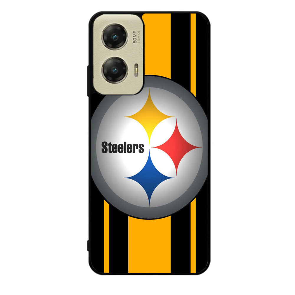Pittsburgh Steelers Logo Case Motorola Moto G Stylus 2024 5G BC0247