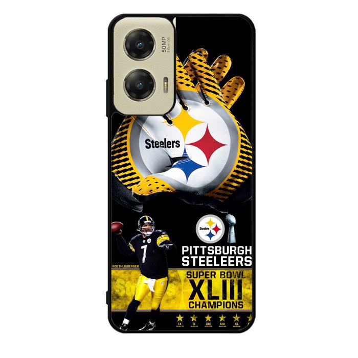 Pittsburgh Steelers NFL X4840 Motorola Moto G Stylus 5G 2024 Case