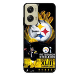 Pittsburgh Steelers NFL X4840 Motorola Moto G Stylus 5G 2024 Case