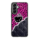 wild kitty wallpaper Samsung Galaxy A57 Case BC0262