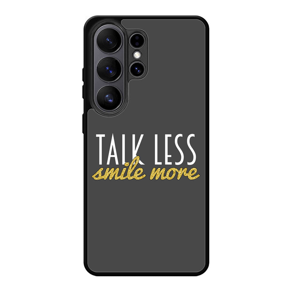 Talk Less Smile More Hamilton Samsung Galaxy S26 Ultra Case BC0230