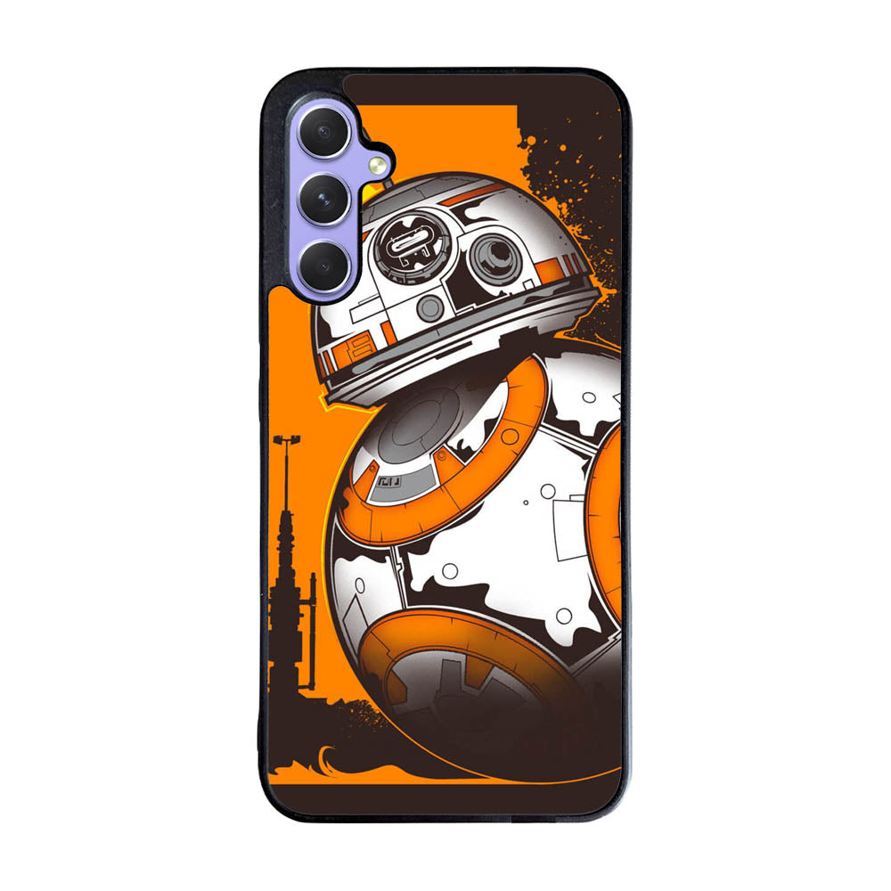 BB-8 Rolling Droid Minimalist Case Samsung Galaxy A35 5G BC0265