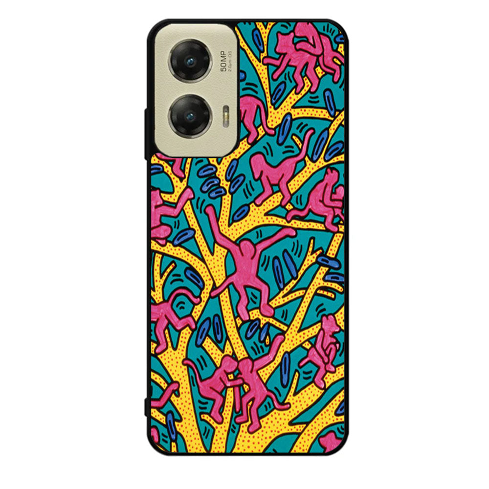 Keith Haring Case Motorola Moto G Stylus 2024 5G BC0280