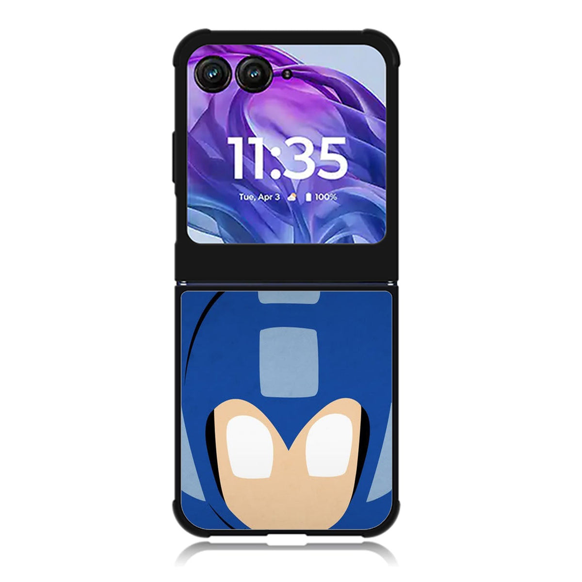 Megaman Minimalist Motorola Moto Razr 2024 , Moto Razr 50 Case FE0282