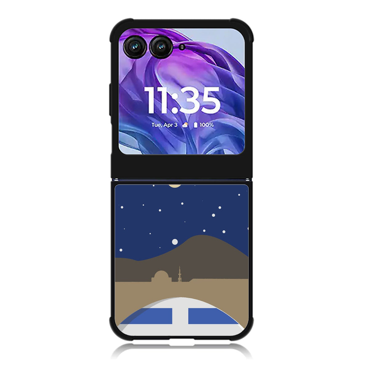 R2D2 Minimalist Motorola Moto Razr 2024 , Moto Razr 50 Case FE0303
