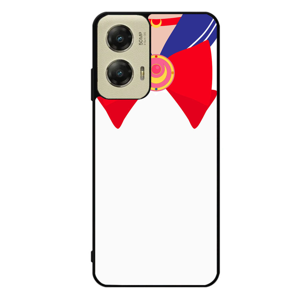 Sailor Moon Brooch and Bow Case Motorola Moto G Stylus 2024 5G BC0307