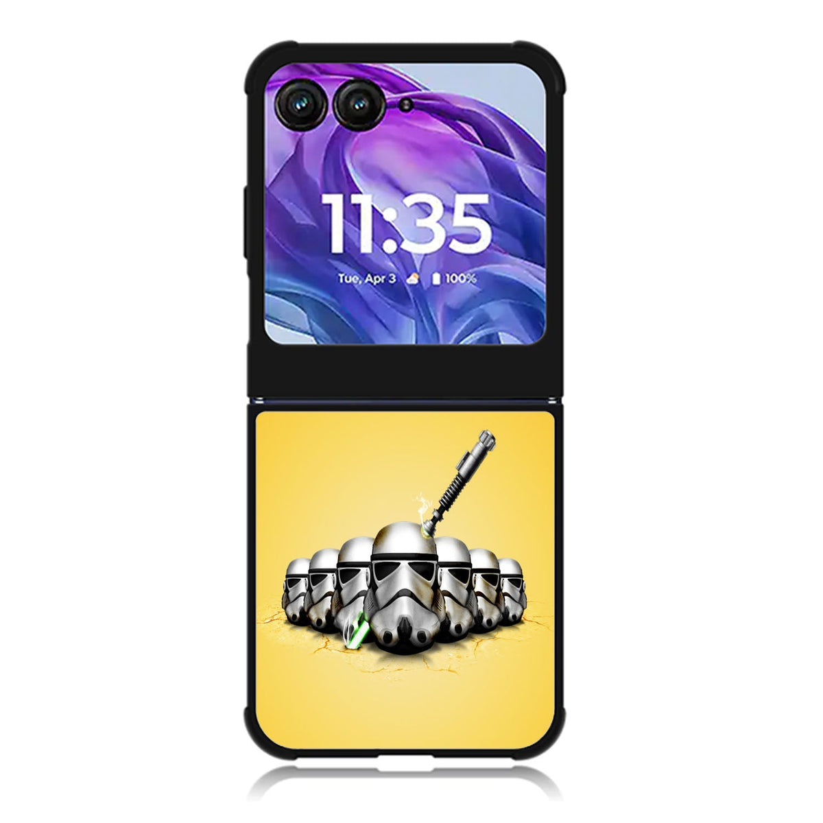 Stormtroopers Yellow Motorola Moto Razr 2024 , Moto Razr 50 Case FE0308