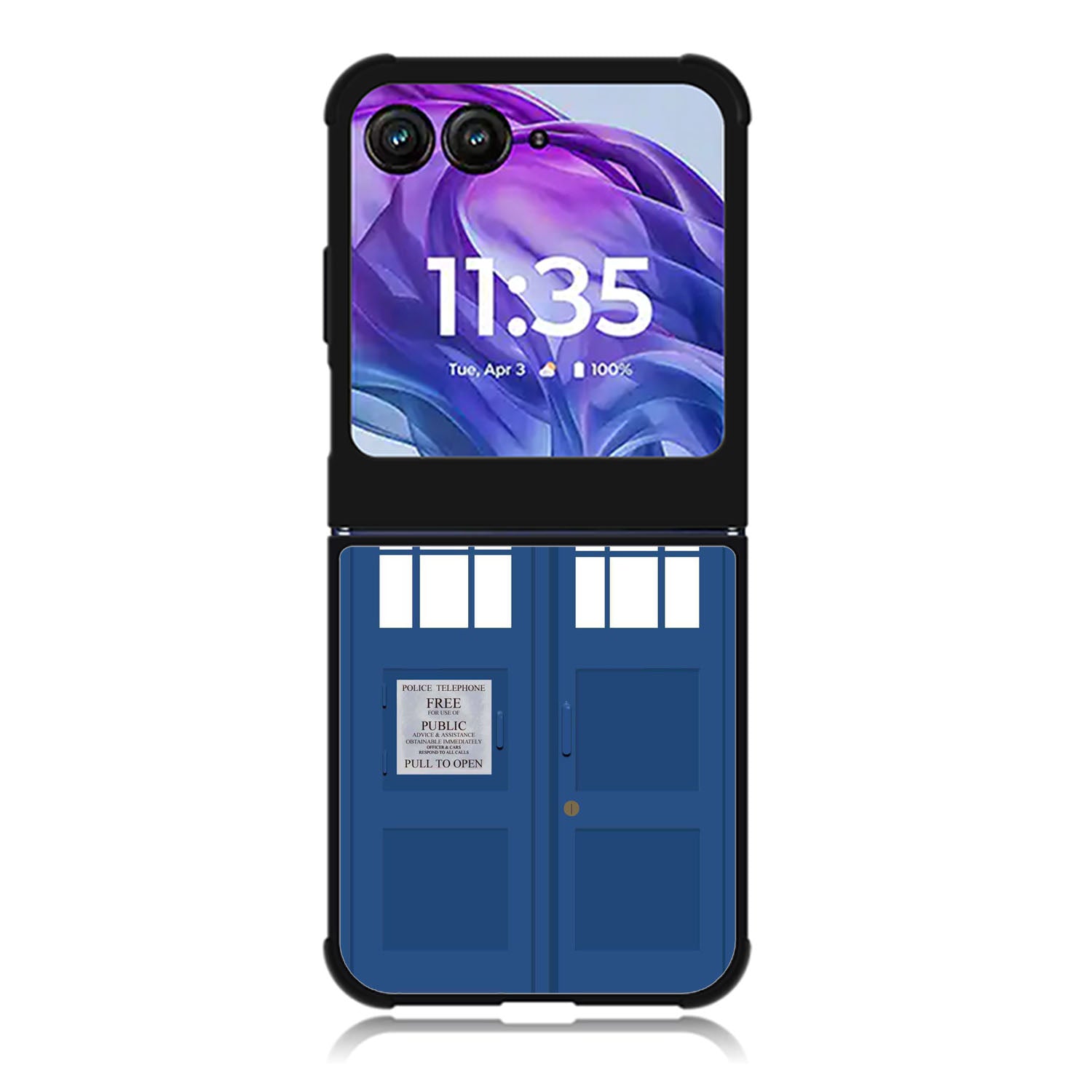 Tardis Motorola Moto Razr 2024 , Moto Razr 50 Case FE0311