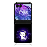 Pew Pew Kitty Motorola Moto Razr 2024 , Moto Razr 50 Case FE0301