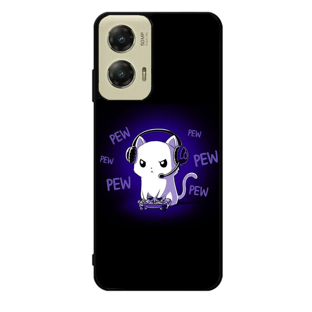 Pew Pew Kitty Case Motorola Moto G Stylus 2024 5G BC0301