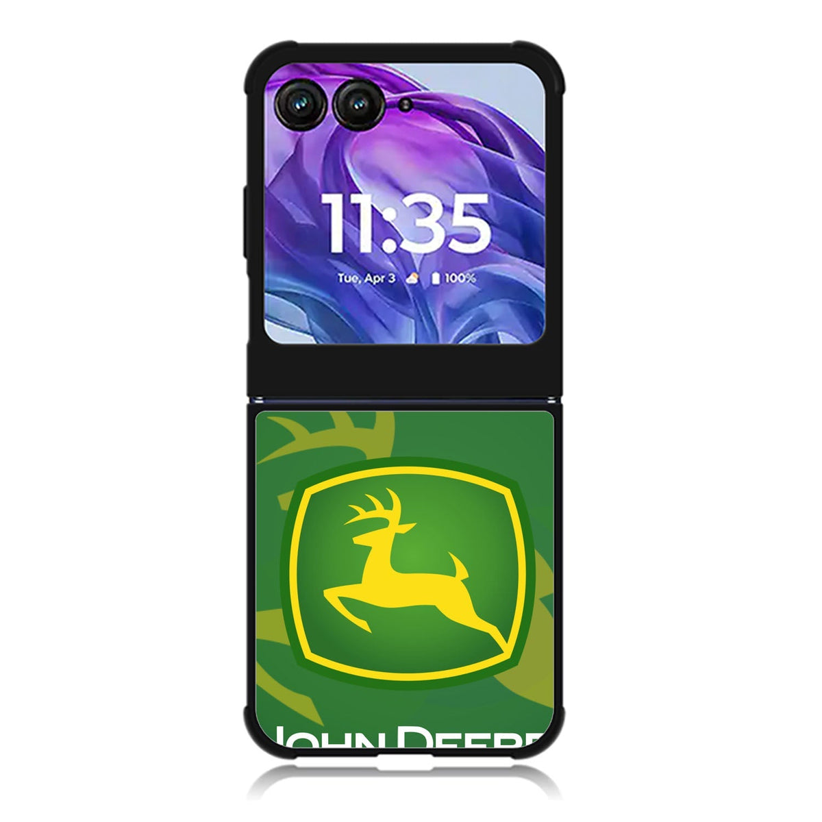 John Deere Logo Motorola Moto Razr 2024 , Moto Razr 50 Case FE0334