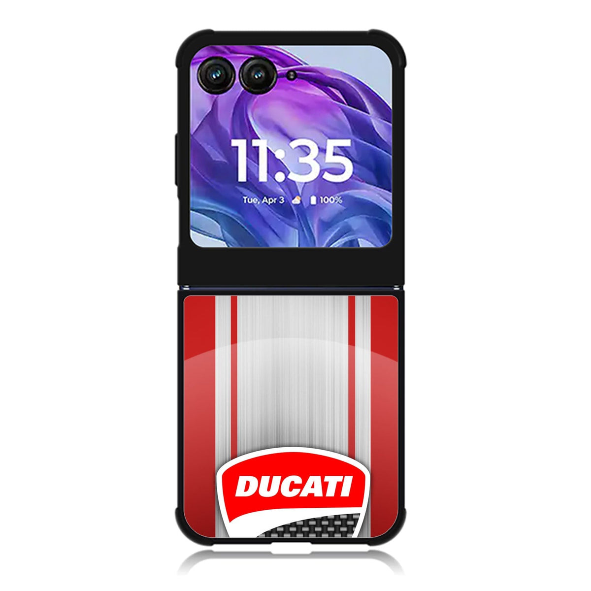 ducati logo Motorola Moto Razr 2024 , Moto Razr 50 Case FE0325