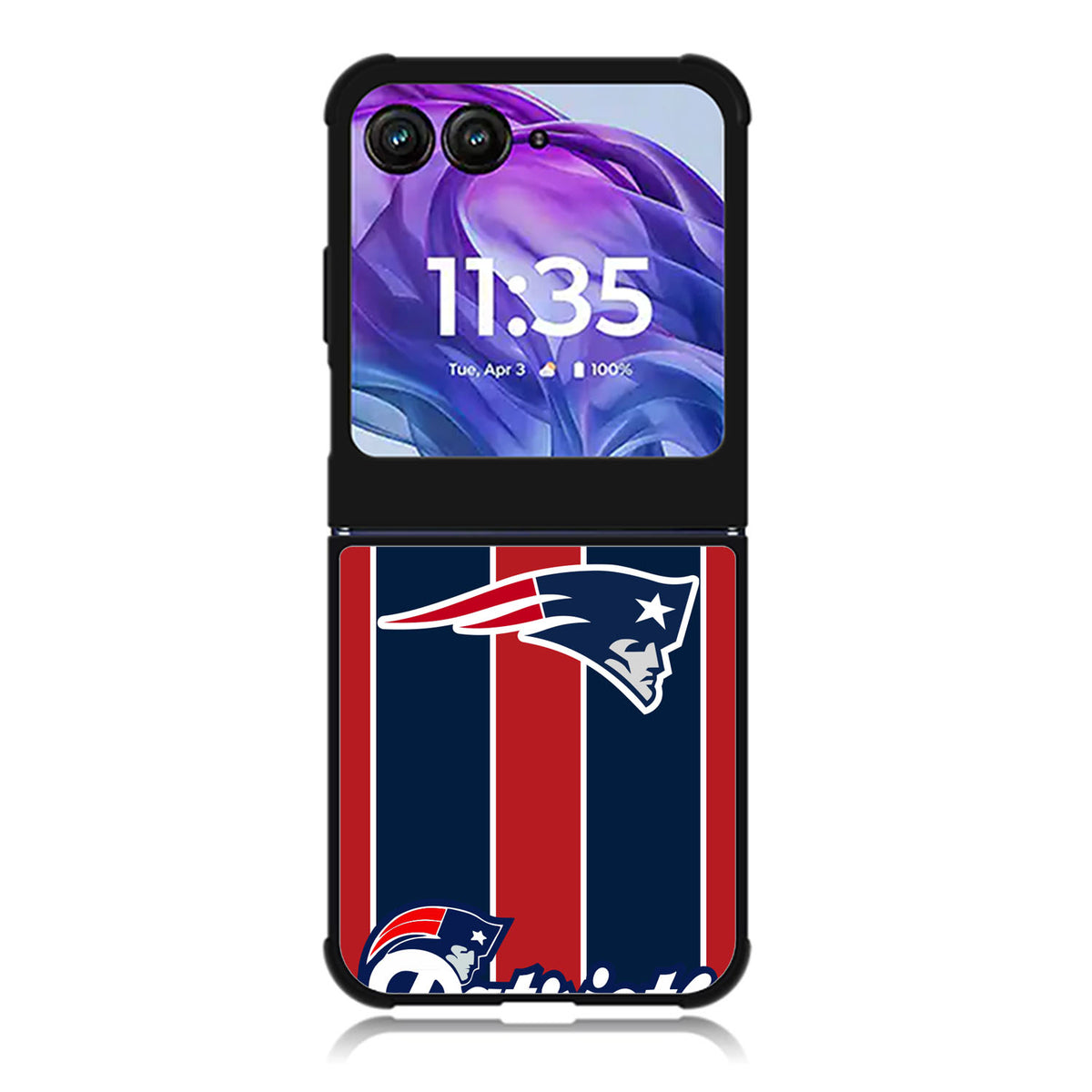 New England Patriots Motorola Moto Razr Plus 2025/2024 Case, Moto Razr 50 Ultra 5G BC0342