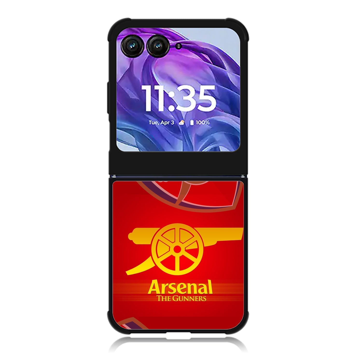 arsenal logo Motorola Moto Razr 2024 , Moto Razr 50 Case FE0318
