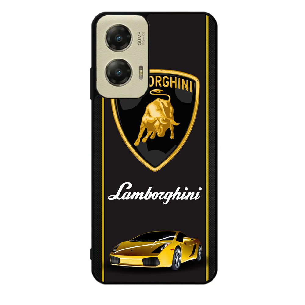 Lamborghini Logo Walpaper Case Motorola Moto G Stylus 2024 5G BC0335