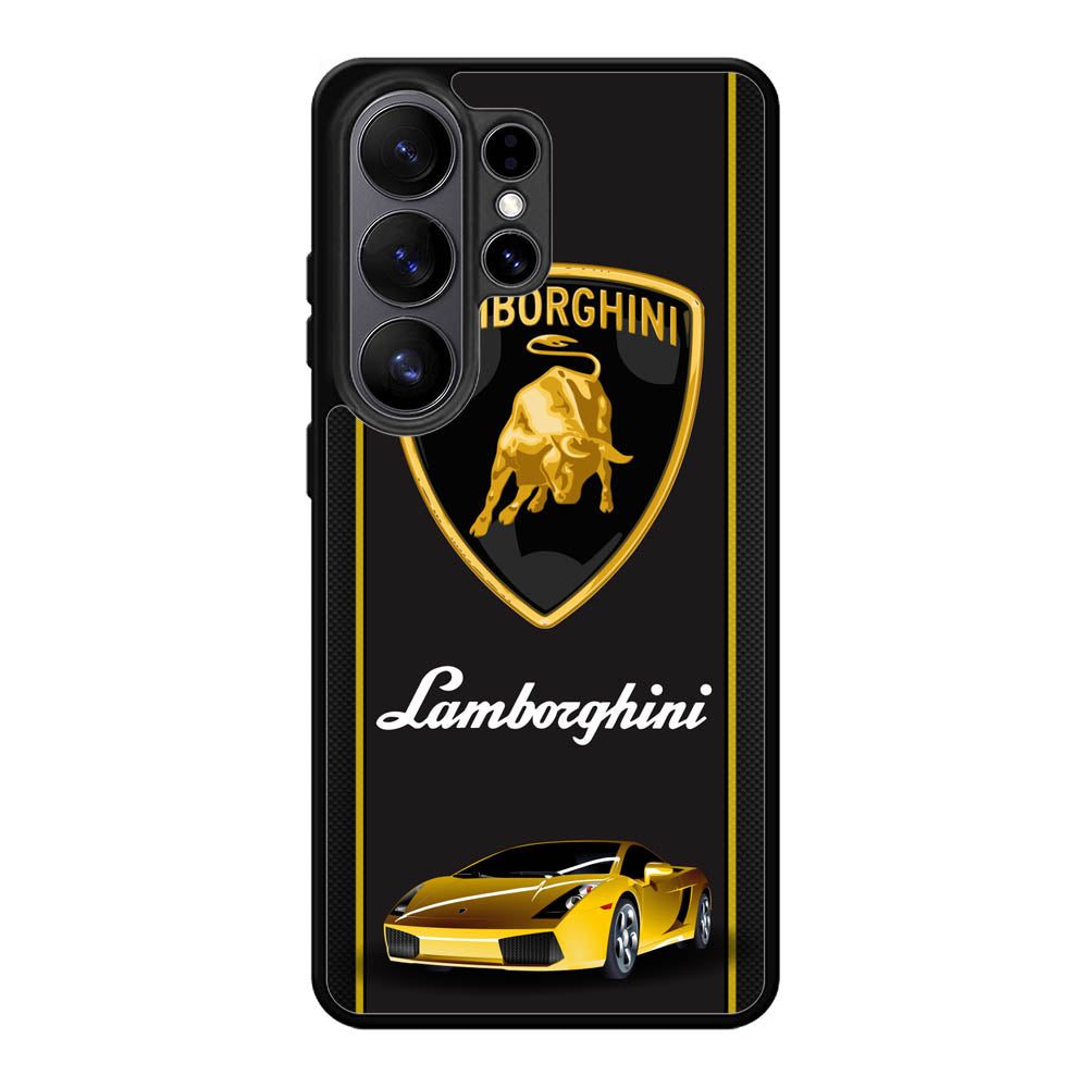 Lamborghini Logo Walpaper Samsung Galaxy S26 Ultra Case BC0335