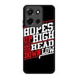 Keep Hopes High And Head X0052 Motorola Moto G 5G 2025 Case